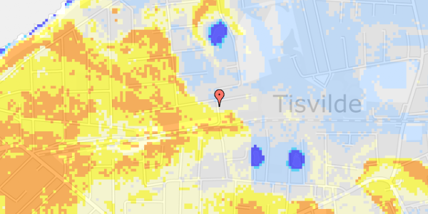 Ekstrem regn på Dyrekærgårdsvej 11