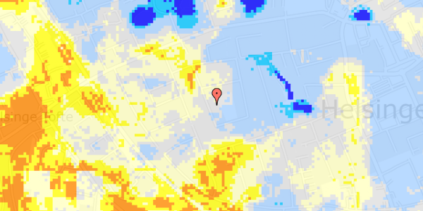 Ekstrem regn på Egevej 26