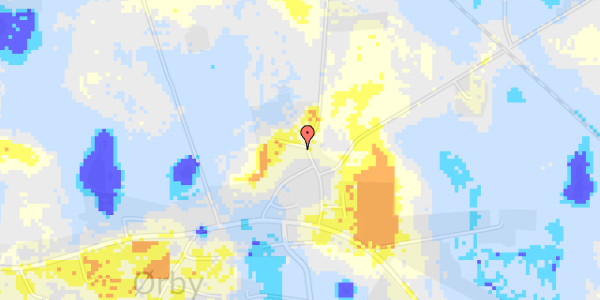 Ekstrem regn på Farvergårdsvej 7A