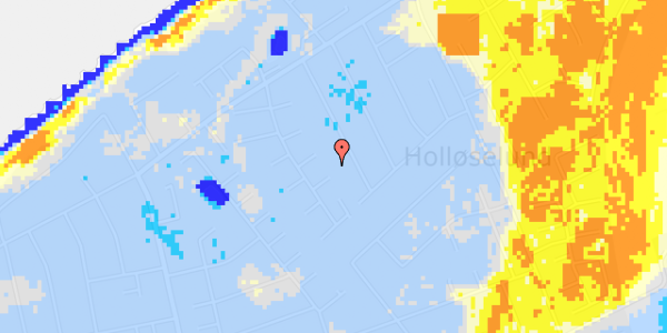 Ekstrem regn på Engblommevej 29