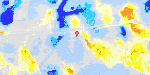 Ekstrem regn på Falkevej 17