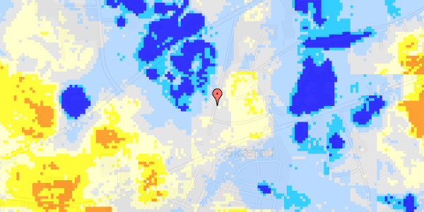 Ekstrem regn på Fasanvej 21