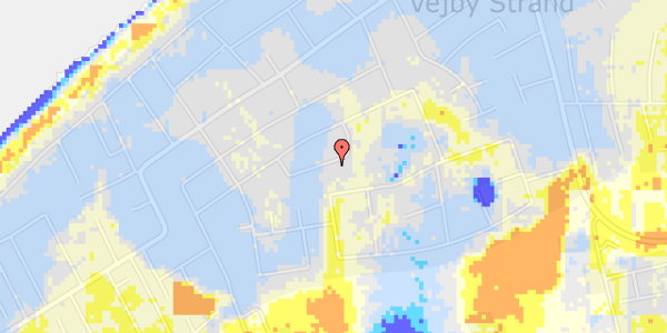 Ekstrem regn på Frejasvej 14