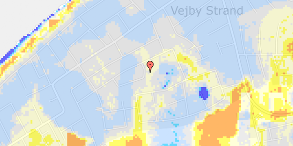 Ekstrem regn på Frejasvej 20