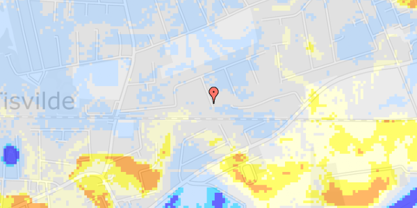 Ekstrem regn på Haarlandsvænget 8