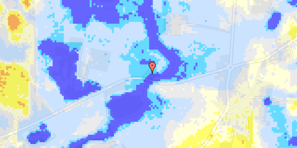 Ekstrem regn på Helsingørvej 8