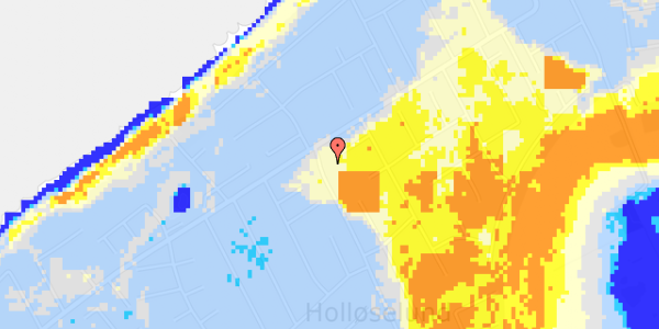 Ekstrem regn på Holløselundvej 3