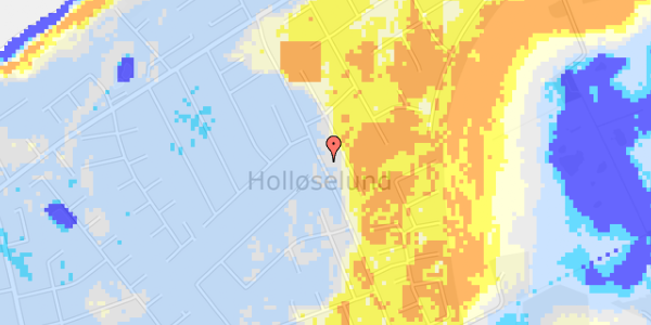 Ekstrem regn på Holløselundvej 23