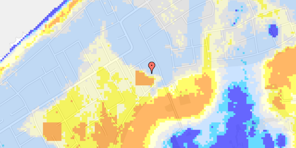 Ekstrem regn på Huginsvej 8