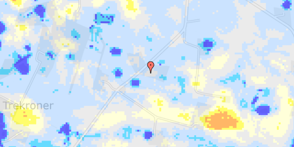 Ekstrem regn på Husebyvej 19