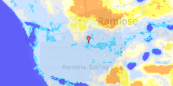 Ekstrem regn på Jernbæk Alle 3