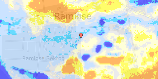 Ekstrem regn på Jernbæk Alle 78