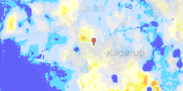 Ekstrem regn på Kagerupbakken 11