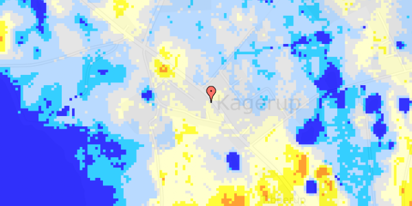 Ekstrem regn på Kagerup Byvej 31