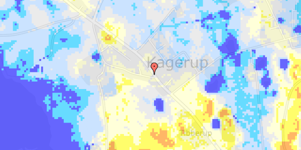 Ekstrem regn på Kagerup Byvej 37