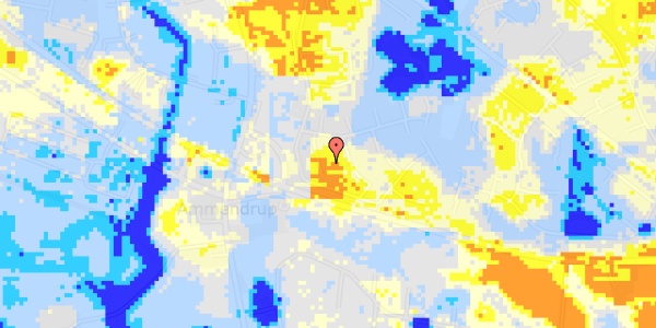 Ekstrem regn på Kirkebådsvej 12