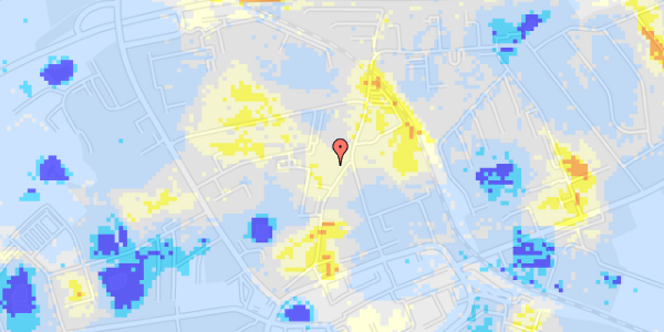 Ekstrem regn på Kirkegade 25, st. 1