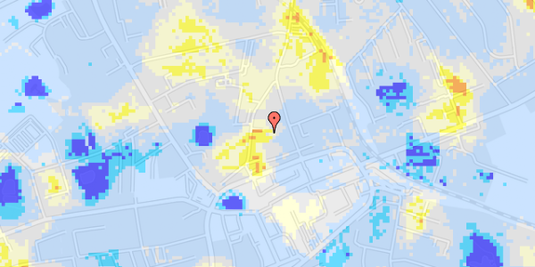 Ekstrem regn på Kirkegade 26D