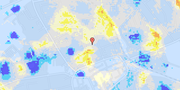 Ekstrem regn på Kirkegade 32