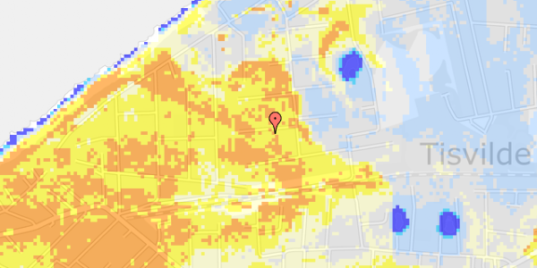 Ekstrem regn på Krondyrvej 7