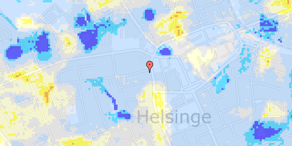 Ekstrem regn på Landagervej 3