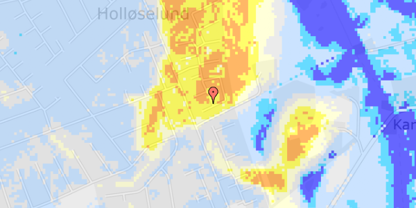 Ekstrem regn på Lundebakken 20