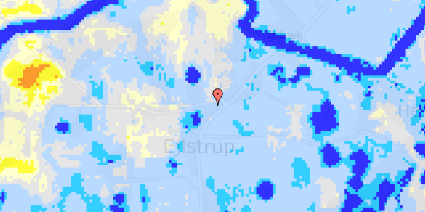 Ekstrem regn på Nellerødvej 54