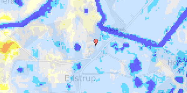 Ekstrem regn på Nybovænge 14