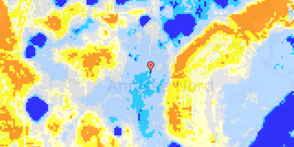 Ekstrem regn på Nydamsvej 21