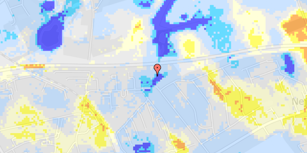 Ekstrem regn på Nygade 223