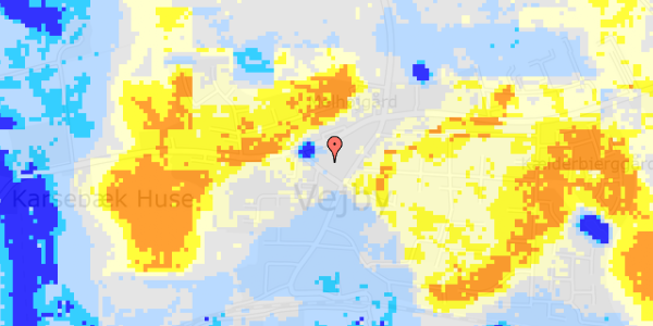 Ekstrem regn på P.C. Skovgaards Vej 4