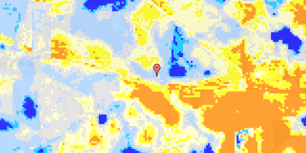 Ekstrem regn på Pinusvej 29