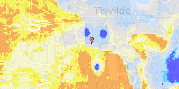 Ekstrem regn på Sankt Helene Vej 33