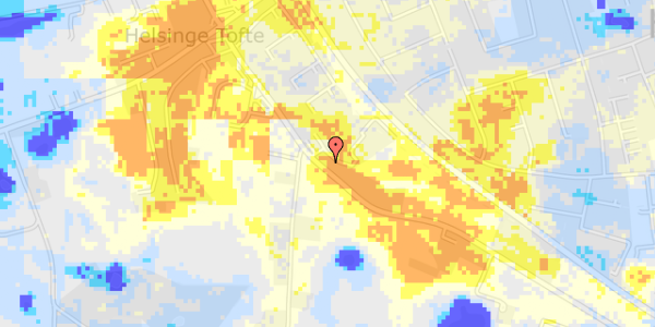 Ekstrem regn på Skovgårdsvej 34