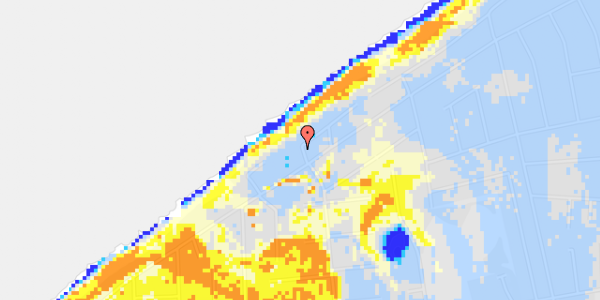 Ekstrem regn på Strandvejen 41