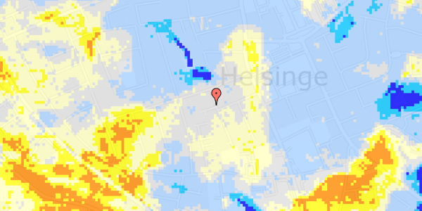 Ekstrem regn på Syrenvænget 2