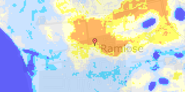 Ekstrem regn på Søfryd 1