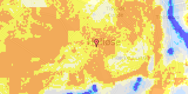 Ekstrem regn på Tisvilde Lundevej 23