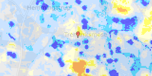 Ekstrem regn på Tremarksmosen 11