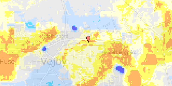 Ekstrem regn på Vangeledsvej 12