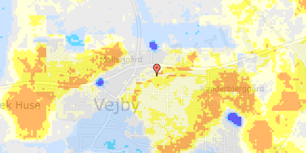 Ekstrem regn på Vangeledsvej 19