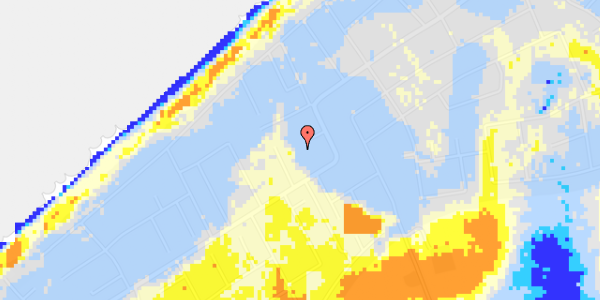 Ekstrem regn på Vejby Strandvej 80A