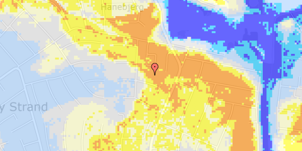 Ekstrem regn på Vestenvej 13