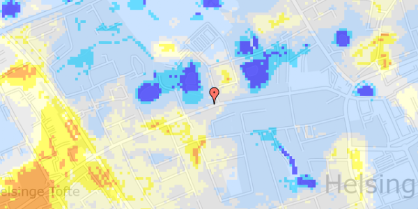 Ekstrem regn på Vestergade 48