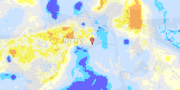 Ekstrem regn på Ørholmvej 11