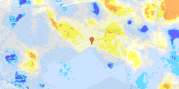 Ekstrem regn på Østergade 120