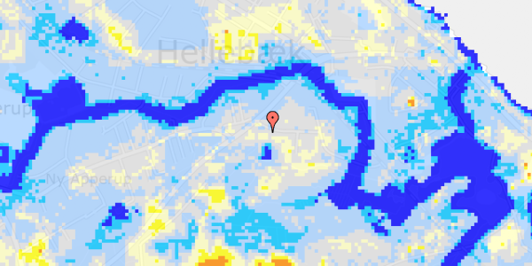 Ekstrem regn på Alexander Svedstrups Vej 4