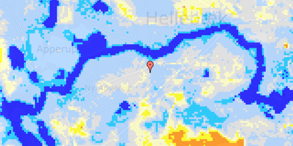 Ekstrem regn på Apperupvej 39