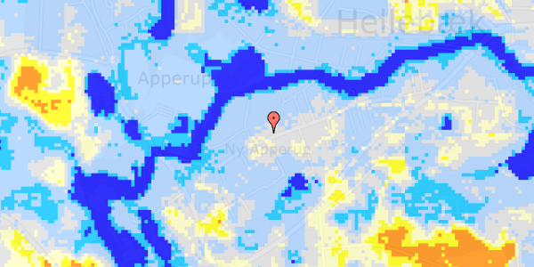 Ekstrem regn på Apperupvej 52