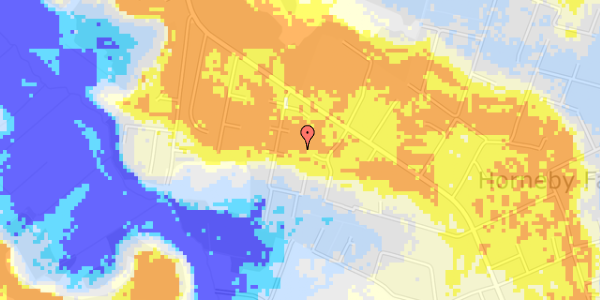 Ekstrem regn på Baroniet 23